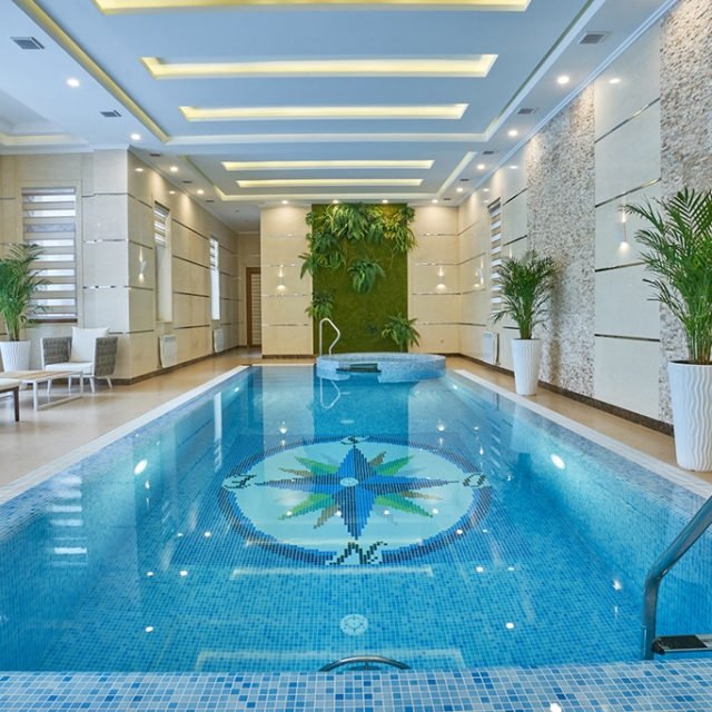 Дизайн бассейна для частной резиденции в Алматы
