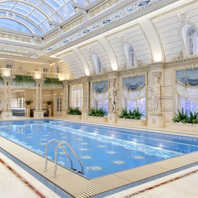 Дизайн бассейна в Вене