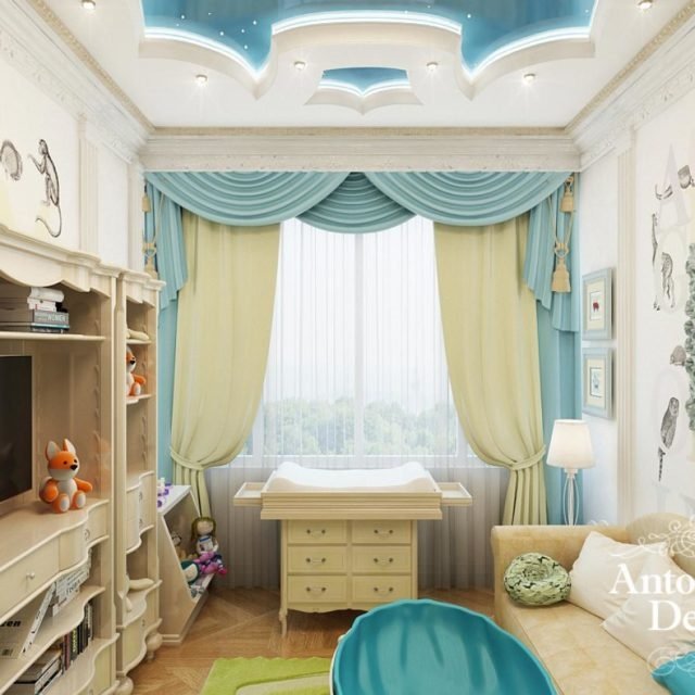 Дизайн современной детской комнаты для мальчика