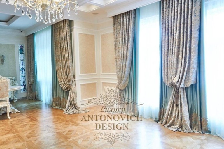 Элитные Шторы для гостиной