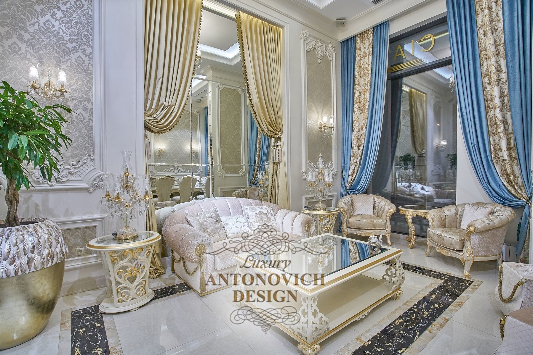 Шторы Luxury Antonovich Design