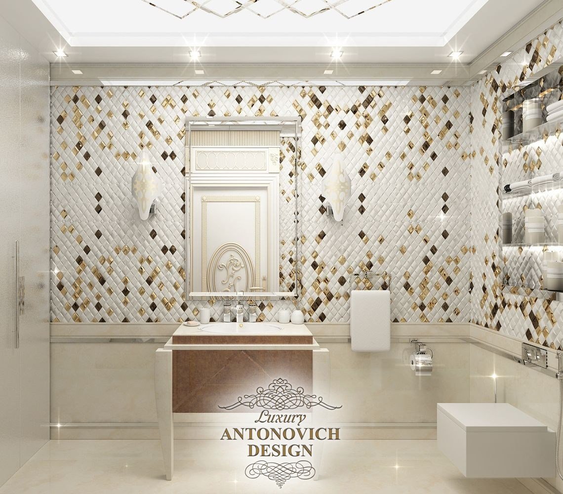 эксклюзивный дизайн ванной комнаты
