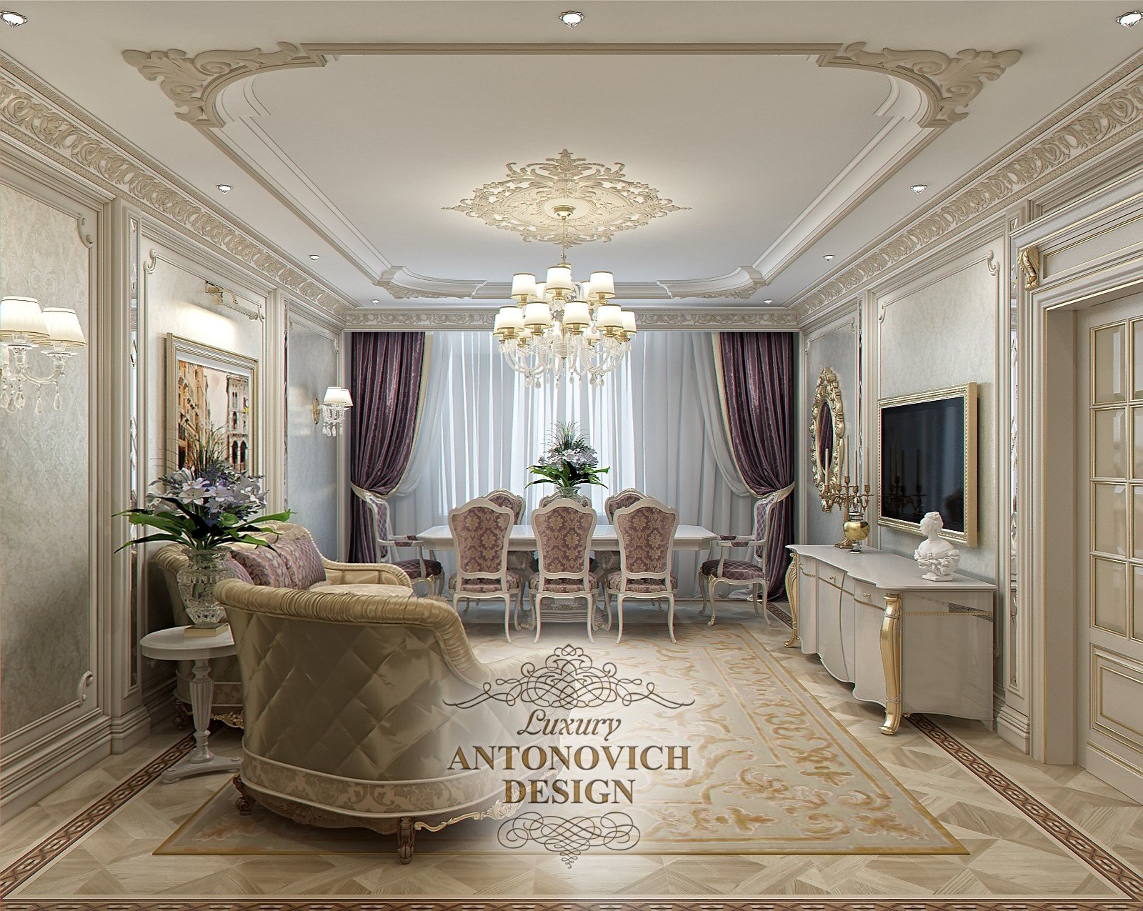 Красивые дома в классическом стиле - Antonovych Design