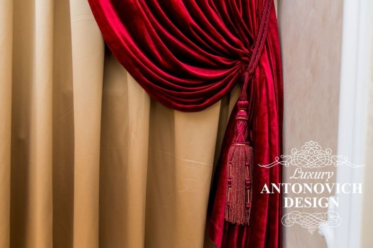 Портьеры на заказ от студии Antonovych Design (Астана)