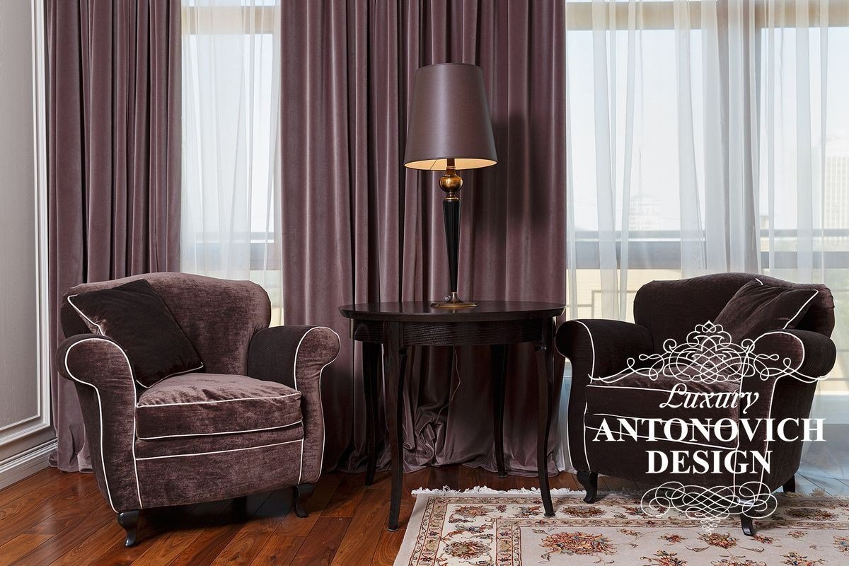 Современные шторы от студии Antonovych Design