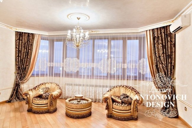 Шторы в детской, дом в Астане - Antonovych Design