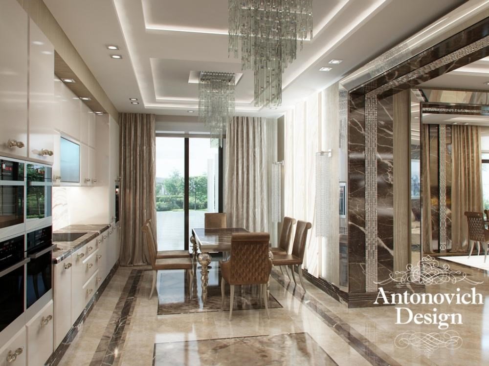 Интерьер Гостиной 15 - студия элитного дизайна интерьера Antonovych Design