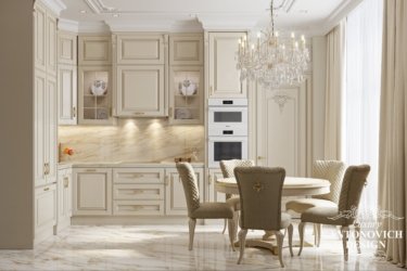 Кухня в неоклассическом стиле