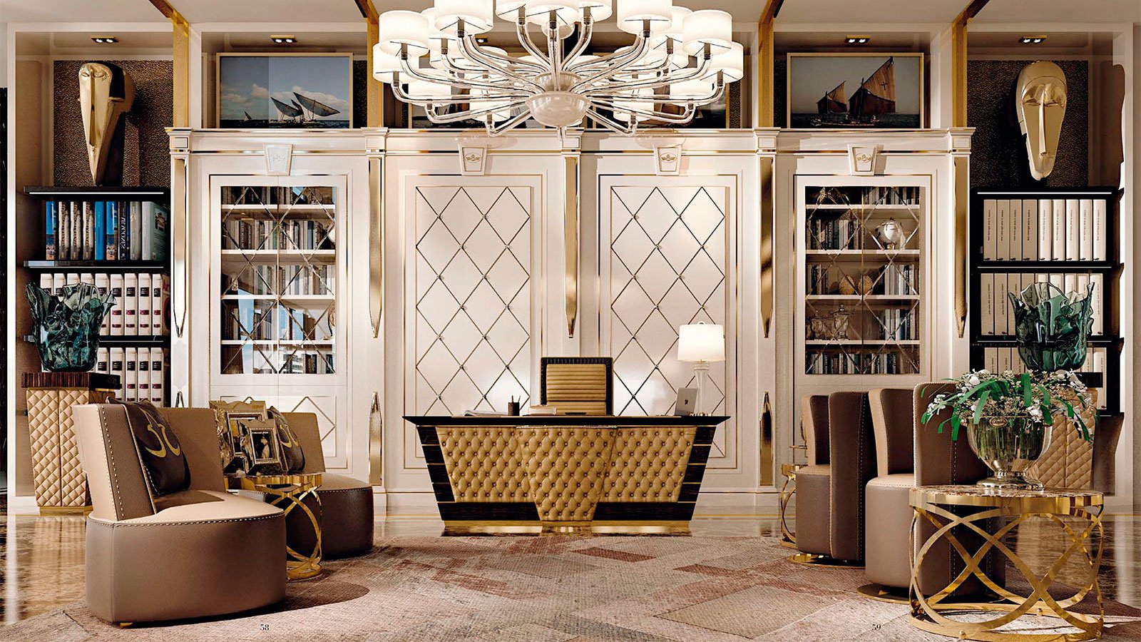 Мебель в кабинет от Antonovich Home